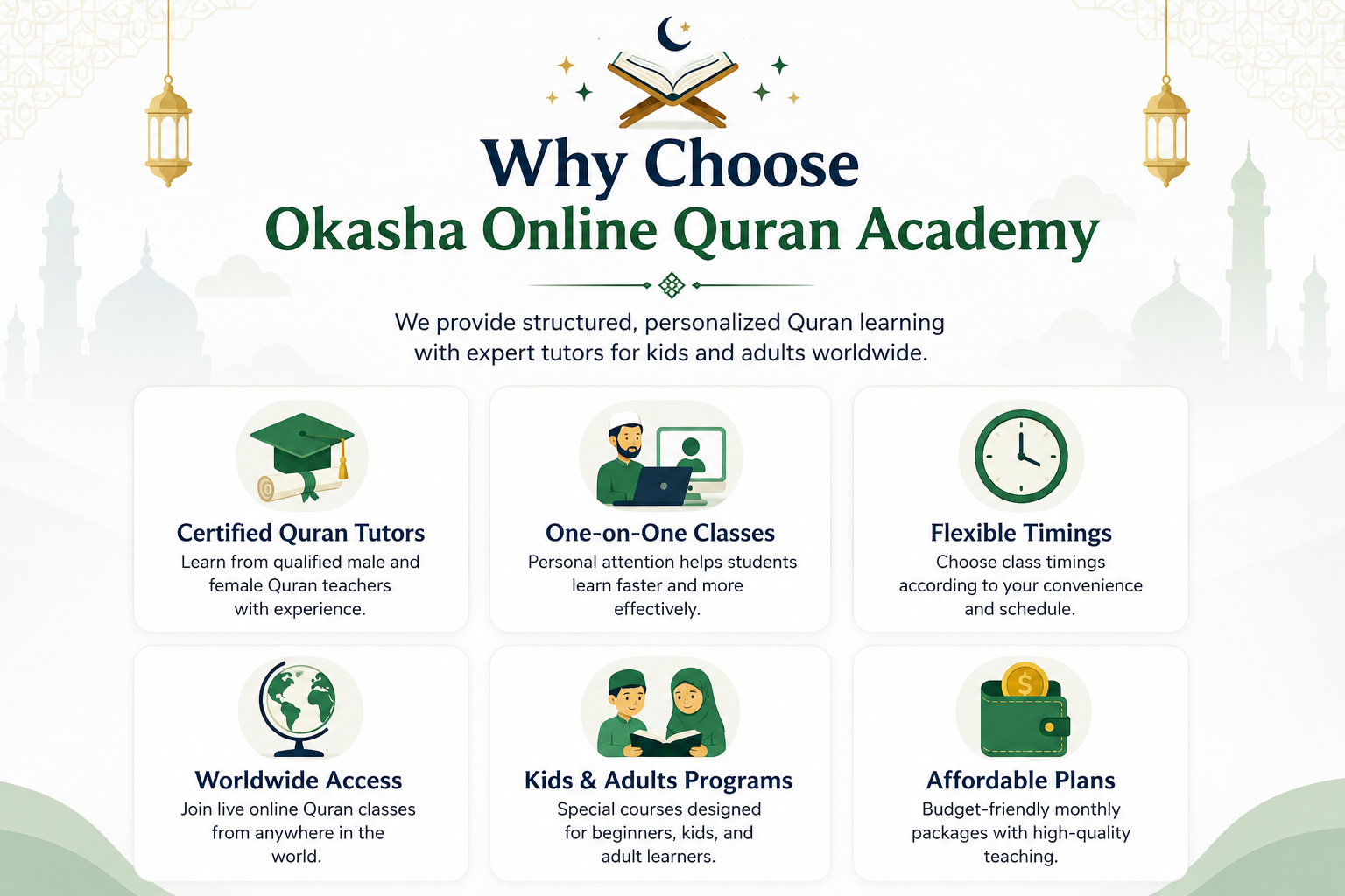 Why Choose Okasha Online Quran Academy